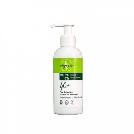 4ORGANIC Płyn do higieny intymnej 40+ 200ml